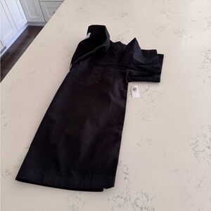 Heavyweight quarter zip cargo men’s polo shirt NWT